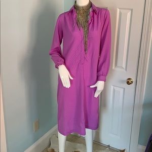 VINTAGE 100% polyester DRESS!